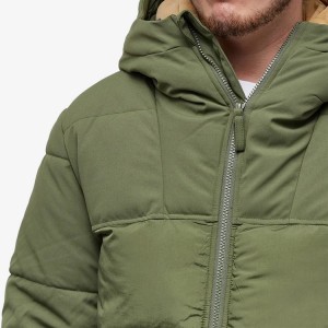 OEM Factory Custom Men's Cotton Filled Jacket Winter Daunenmantel mit Zwei-Wege-Reißverschluss