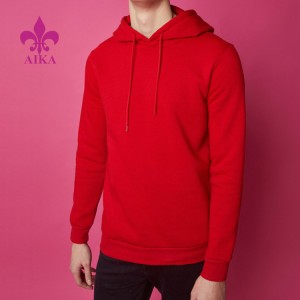 Pull de haute qualité pour hommes Logo personnalisé uni unisexe Streewear sweats à capuche vierges