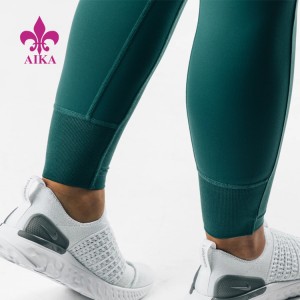 Hoge kwaliteit aangepaste ademende katoenen dames elastische band taps toelopende fit gym joggers