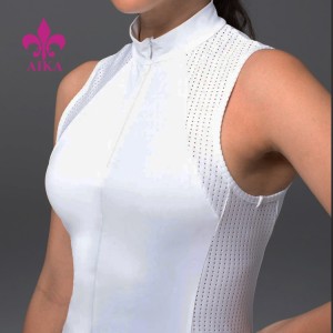 Moaparo oa Summer Spliced ​​Design Breathable Lightweight Slim Fit Tennis Dress bakeng sa Basali