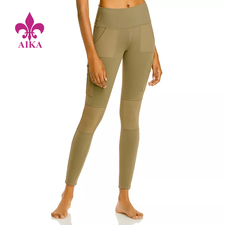 Гарячий розпродаж простих спортивних костюмів - Жіночий компресійний одяг, спортивні легінси, обтягуючі штани для йоги, тренування з бігу – AIKA