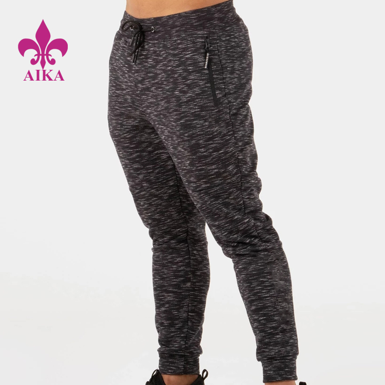 Továrně vyráběné kalhoty Gym Wear ve výprodeji – Velkoobchod OEM základní běžecké kalhoty regular fit ležérní pohodlné běžecké sportovní kalhoty pro muže – AIKA
