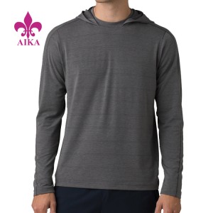 4 Way Stretch Moisture Wicking Gym Clothing Standard Fit Pria Hoodies Sweatshirts