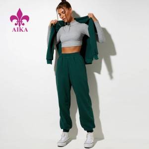 China Sport Wear Breathable Custom Track Pants Cotton Fitness Joggers kune Vakadzi