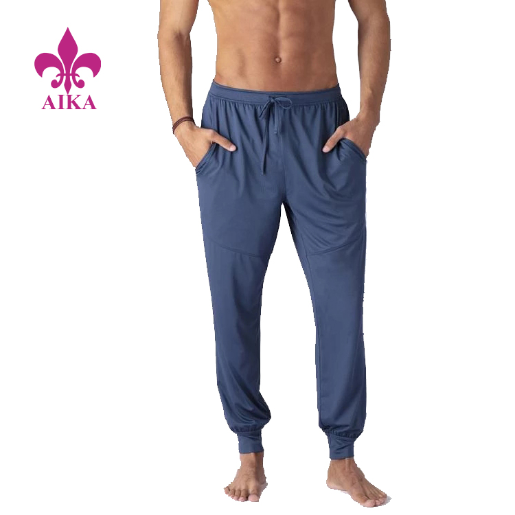 Super Purchasing for China Printed Yoga Pants Suppliers - High Quality Custom Modern Style Soft Breathable Lightweight Men Sports Joggers – AIKA