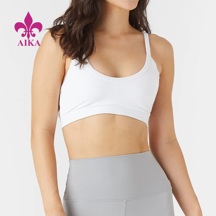 2019 Vysoko kvalitné fitness šortky - výrobná cena na mieru dámska fitness podprsenka Gym Bra Wear Dámske športové podprsenky Veľkoobchod – AIKA