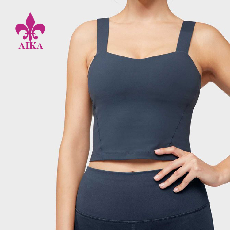 Персонализирано спортно облекло от основен тип високо компресиращо трико, дамски потник за йога