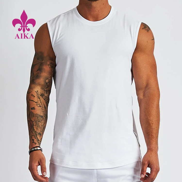 Manufacturer for Men Joggers - Factory Price Sports Sleeveless Tank Wear Gym Tank Top Wholesale Mens Stringer – AIKA