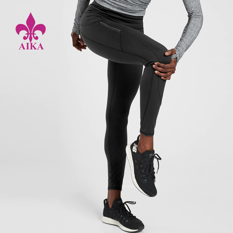 wheketere rarawe kakahu Yoga Ritenga - Wholesale Running Gym Tights Wear Fitness Athletic Yoga Leggings For Women – AIKA