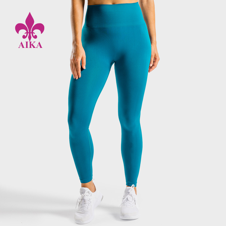 Спортивные костюмы хорошего качества для женщин - горячая распродажа женской одежды с высокой талией Одежда для йоги антипиллинговые быстросохнущие женские компрессионные леггинсы - AIKA