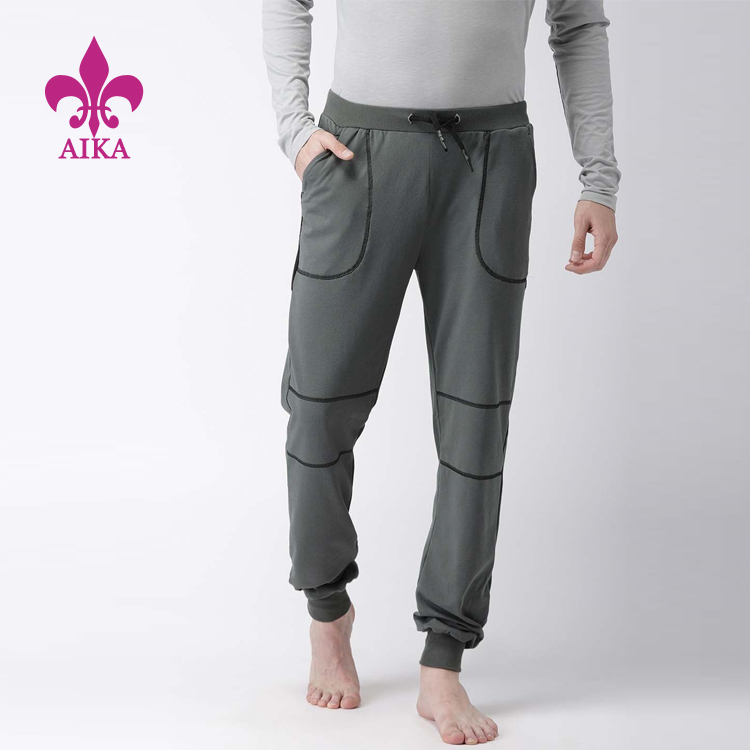 Räätälöidyt korkealaatuiset uusimman mallin laukku Jogger-housut miesten urheiluhousut