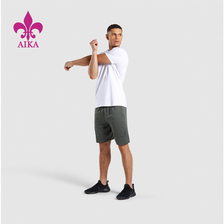 Hett säljande sportkläder Custom Logo Causal Workout Gym Träningsshorts för män