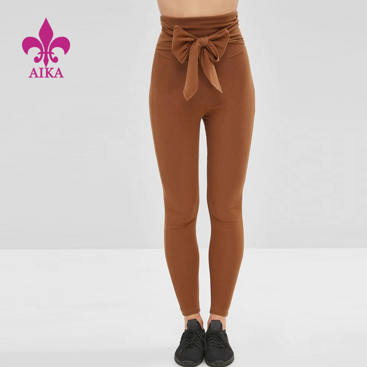 Χονδρική κινεζική απλή αθλητική φόρμα - OEM Hight Quality High Waist Push Up Unique Butterfly Girdle Fitness Pants Yoga – AIKA