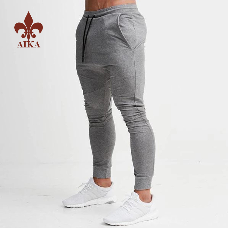 Super Kutenga kweMitambo Trousers - 2019 wholesale OEM fashoni mens athletic slim fit inodonha crotch joggers - AIKA