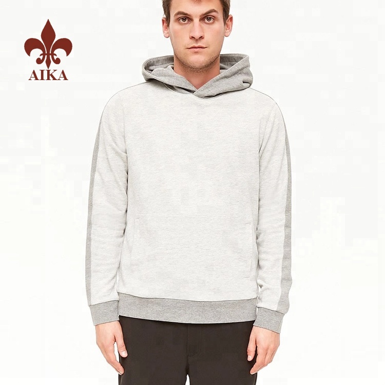 High Quality for Top For Man - New Design wholesale cheap custom brand men white blank plain hoodie – AIKA