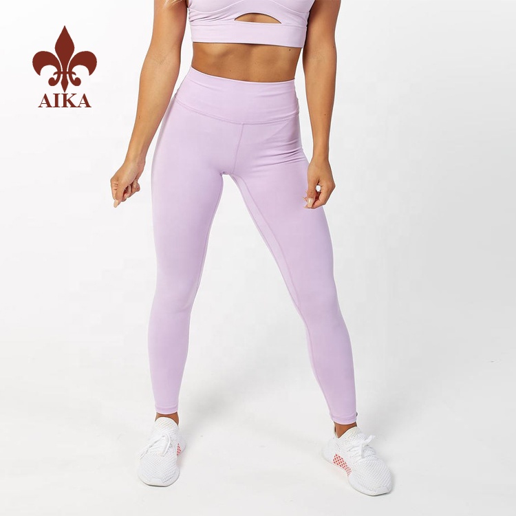 Bulk engros yogabukser med fitnesstrykt spesialtilpasset gym spandex leggings for kvinner