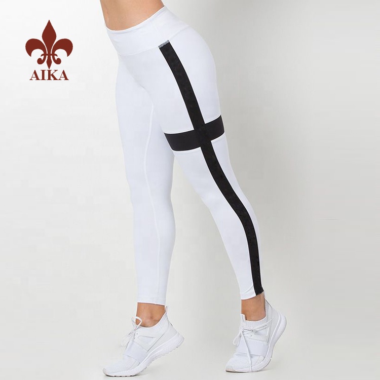 چین OEM Gym Wear Manufacturer - عمده فروشی پلی استر با کیفیت بالا شلوارهای ورزشی یوگا تناسب اندام باسن - AIKA