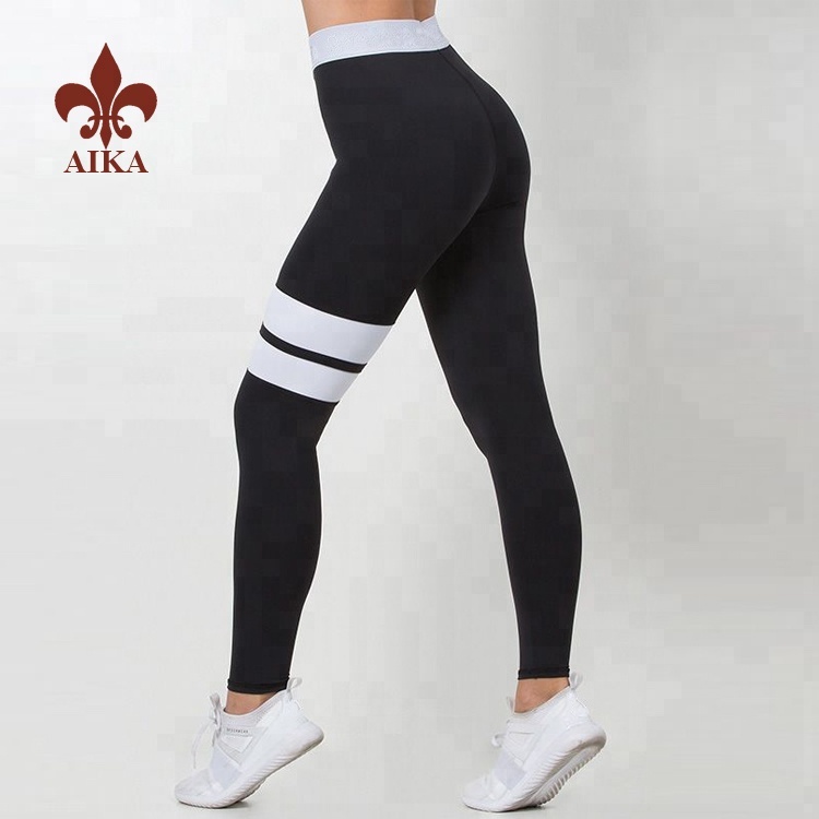 Нижня білизна для жінок за низькою ціною - жіночі легінси для фітнесу з нейлонової тканини 2019 оптом на замовлення – AIKA