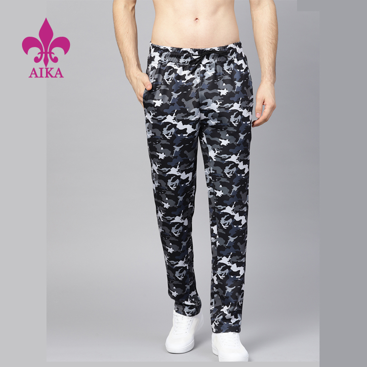 Pantalons de sport pour hommes à bas prix - Vente en gros de pantalons de jogging décontractés à impression de camouflage pour hommes - AIKA