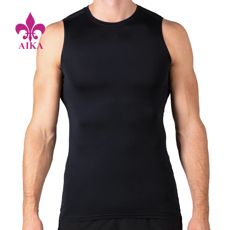 Suvine New Arrival Fitness Workout Stringer Running Tank Top meestele