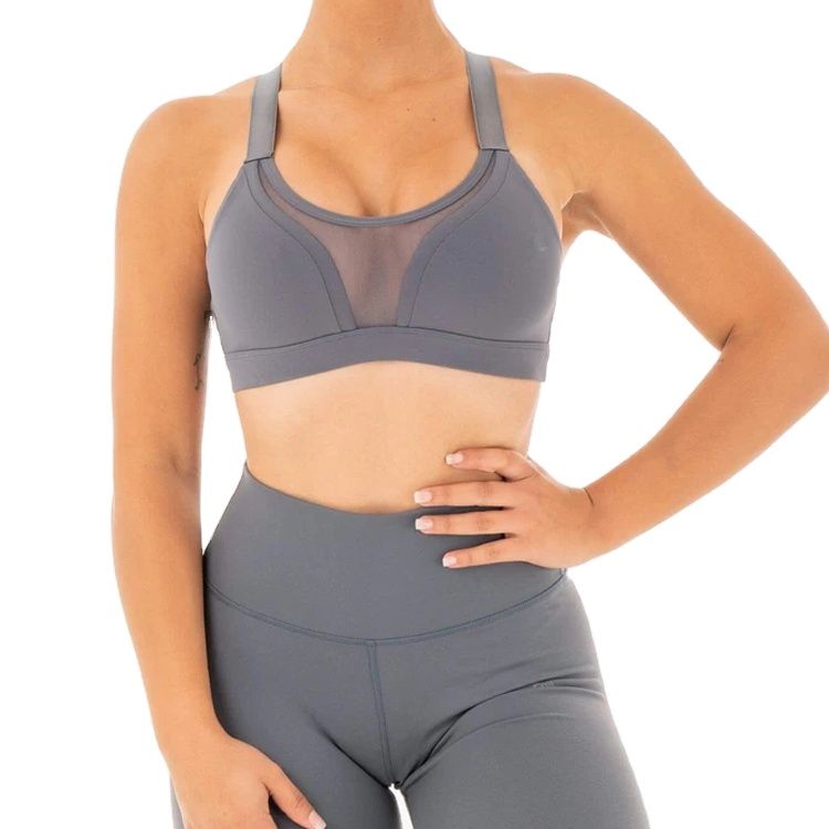 Κάτω τιμή Χονδρική αθλητικές φόρμες - OEM Factory Breathable Four Way Stretch Gym Push Up Yoga Bra για γυναίκες – AIKA