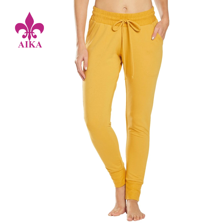 OEM Customized Fitness Wear Manufacturer - Women Active Wear Lounging Workout Comfortable Sunny Skinny Sweat Pants Sports Joggers – AIKA