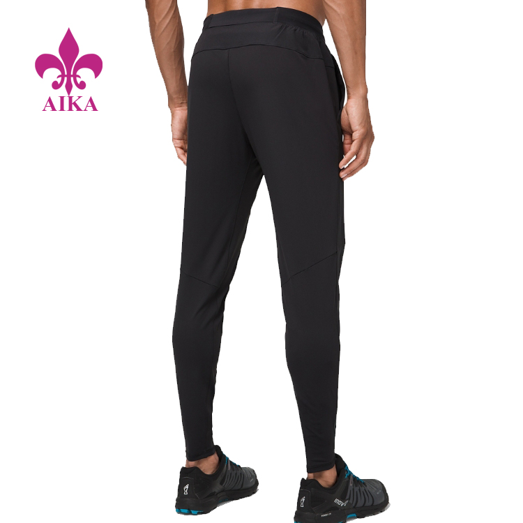 Hot sale Customized Sleeveless Zip Up - Fashion Reflective Strips Design Running Joggers Pants Mens Sweat Bottom For Sports – AIKA