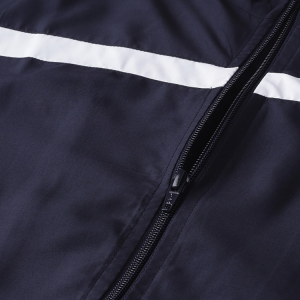 OEM High Quality Contrast Color Elastic Waist 100% Polyester Gym Woven Tracksuit For Men