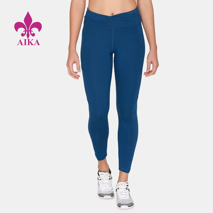 Custom Made Compression Comfortable High Rise Skin Fit Yoga Pants Women Legging