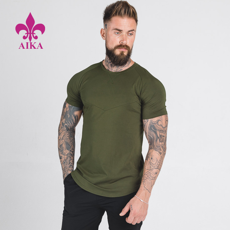 Lupum venalitii Cursor gere - High Quality Lightweight Gym Clothing Breathable Curabitur gere Short Sleeve Velox Arida Sport Shirt for Men - AIKA