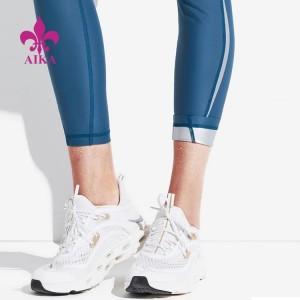 Stíl Ócáideach Custom Elastic Waist Track Pants Fitness Joggers Yoga leggings Mná