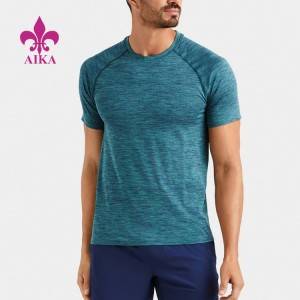Factory Price High Quality Custom Wholesale Fitness Wear Sports Gym T Shirts Men