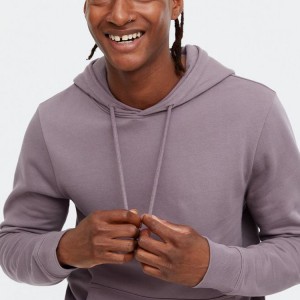 Продажба на едро на тренировка за бягане, обикновени цветни персонализирани унисекс тънки мъжки празни пуловери с качулка за фитнес