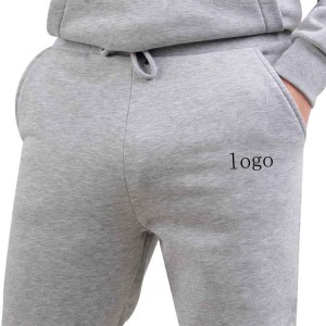 Търговия на едро с персонализирани памучни полиестерни тънки спортни мъжки панталони за джогинг