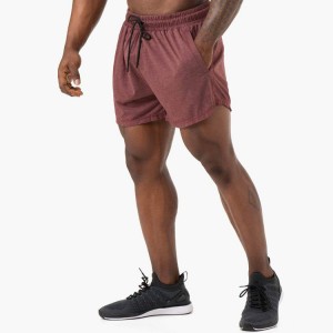 Mittatilaustyönä valmistetut Active Sports Wear kiristysnyöri vyötärö Kevyt polyesteri Miesten Gym Sweat shortsit