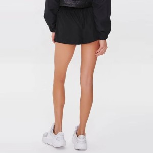 Vysoko kvalitné rýchloschnúce 100% polyesterové športové šortky v páse so sťahovacou šnúrkou pre ženy