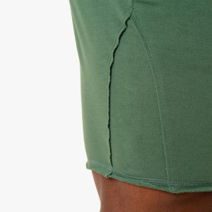 Pantalons curts de sudoració de pista esportiva de gimnàs per a homes de cotó francès a l'engròs amb butxaca