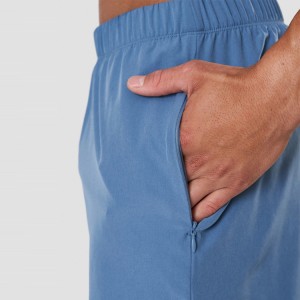 Pantalons curts esportius de butxaca amb cremallera personalitzats d'alta qualitat Pantalons curts de gimnàs de fitness secs per a homes