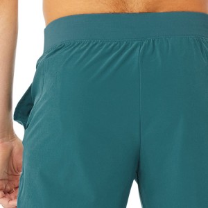 OEM letvægts elastisk talje til mænd atletisk fitness shorts Custom logo med sideslids