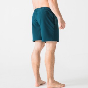 Venda a l'engròs pantalons curts de gimnàs per a córrer esportius personalitzats amb cintura elàstica d'assecat ràpid per a homes