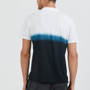 De-kalidad na Wholesale OEM Sublimation Polyester Men Gym Polo T Shirts