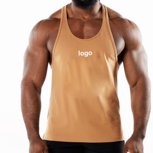 Gym Tankt Tops Gros Racer Back Muscle Stringers Pour Hommes