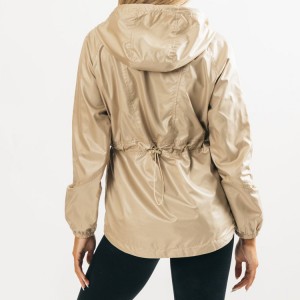 Jachete personalizate 100% poliester, ușoare, rezistente la vânt, pentru sport, cu fermoar complet