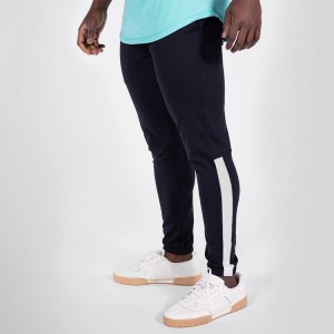 Fitness oblečenie na mieru Slim Fit Tréningový tréning Kontrastný panel na lýtka Muži Športové joggery