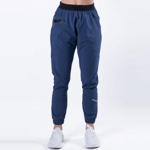 Персонализирани найлонови спортни панталони Дамски тренировъчни спортни панталони Ветровка със светлоотразителна лента