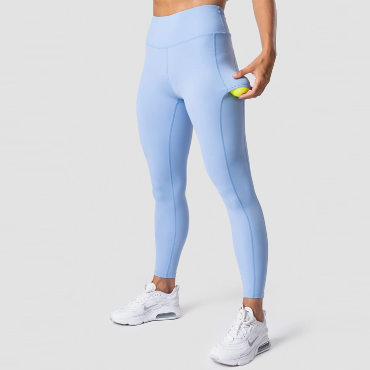 Manufacturer Custom Fitness Clothing Workout High Waist Tiktok Gym Tights Yoga Leggings With Ball Pocket Featured Image