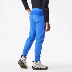 Pantalons joggers de cotó suau personalitzats de cintura amb cordó d'alta qualitat per a homes amb butxaca a la cintura