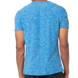 Velkoobchod 92%Polyester 8%Spandex Vypasované šortky Sleeve Pánská Sportovní Gym trička Vlastní logo