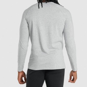 Výrobní cena Athletic Fitness Rychleschnoucí raglánová trička s dlouhým rukávem pro muže