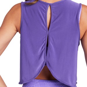 OEM Breathable Blank Sleeveless Tops Custom Logo Women Gym Plain Crop Tank Tops